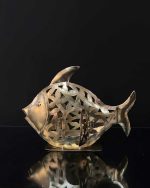 ماهی دکوراتیو دست ساز با در تعبیه شده در قسمت شکمی ماهی