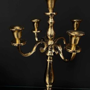 شمعدان پنج شعله دکوراتیو کد CH-12