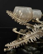 شمعدان دکوراتیو کد CH-06 زاویه بغل