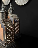 جاشمعی برنجی کد CH-20 از بغل دوتایی