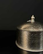 ظرف مصرفی برنجی کد BC-03 از بغل