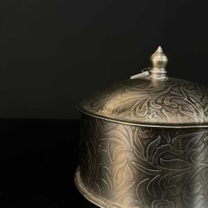 ظرف مصرفی برنجی کد BC-03 از بغل