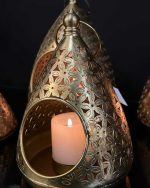 جاشمعی برنجی کد CH-19 طلایی تکی خیلی نزدیک