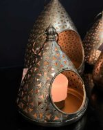 جاشمعی برنجی کد CH-19 طلایی تکی