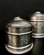ظرف مصرفی برنجی کد BC-06 دوتایی خیلی نزدیک