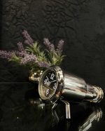 ساعت رومیزی وارداتی نقره ای