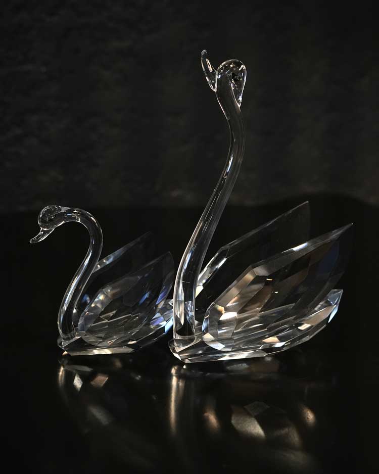 Full-Crystal-Swan-Statue-1 مجسمه تمام کریستال قو